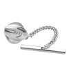 Sterling Silver Rugby Ball Tie Tack