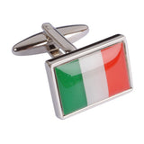 Italian Flag Cufflink