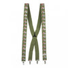 Country Green with Red Tractor Braces