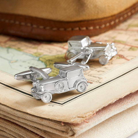 Retro Saloon Car Cufflinks