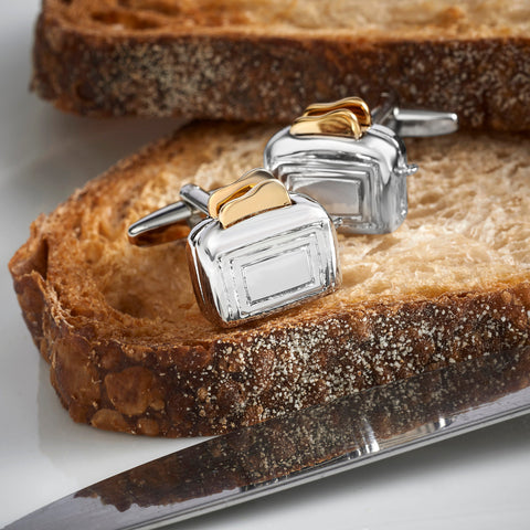 Toaster Cufflinks