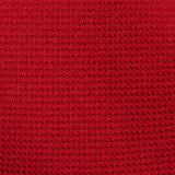 Dark Red Silk Plain Classic Textured Tie