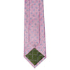 Pink Micro Paisley Woven Silk Tie