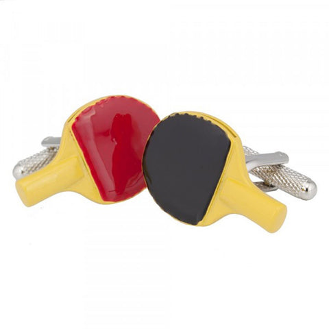 Table Tennis Bat Cufflinks