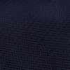 Navy Herringbone Silk Tie