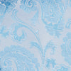 Classic Pastel Blue Paisley Silk Tie