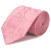 Classic Pink Paisley Silk Tie