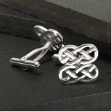 Sterling Silver Celtic Cross Cufflinks