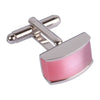 Pink Bridged Fashion Cufflinks