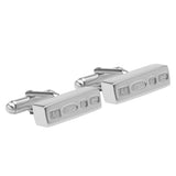 925 Sterling Silver Hallmarked Ingot Cufflinks