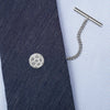 Sterling Silver Football Tie Tack