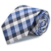 Blue Multi Check Luxury Silk Tie