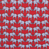 Red Elephant Luxury Printed Silk Tie