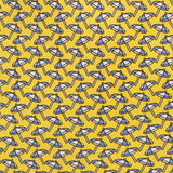 Yellow Parasol Luxury Printed Silk Tie