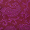 Classic Plum Paisley Silk Tie