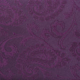 Classic Purple Paisley Silk Tie