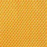 Bright Gold Knitted Square Cut Silk Tie