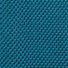 Turquoise Knitted Square Cut Silk Tie