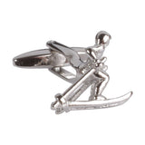 Skier Cufflinks
