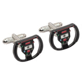 Formula 1 Car Steering Wheel Cufflinks