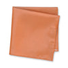 Plain Copper Silk Handkerchief