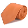 Plain Copper Silk Tie