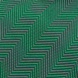 Green Aztec Woven Silk Tie