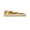 Inverted Gold Plated Skinny Tie Bar