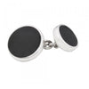 Sterling Silver Double Sided Onyx Cufflinks