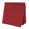 Plain Red Silk Handkerchief