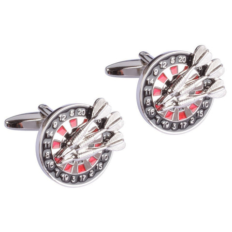 Dart Board Cufflinks