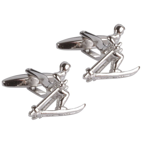 Skier Cufflinks