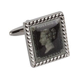 Penny Black Stamp Cufflinks