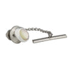 Sterling Silver Mother of Pearl Tie Tack