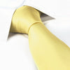 Plain Lemon Yellow Tie