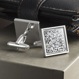 QR Code Cufflinks