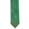 Emerald Green Silk Lattice Tie