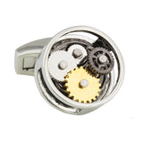 Circular Gear Movement Cufflinks