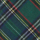Classic Green Tartan Wool Style Tie