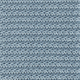 Sky Blue Knitted Square Cut Silk Tie