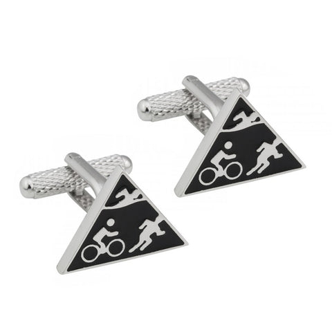 Triathlon Cufflinks