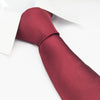 Plain Light Wine Silk Tie