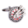 Dart Board Cufflinks