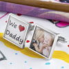 We Heart Daddy Personalised Photo Cufflinks