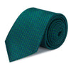 Green & Navy Dogtooth Silk Tie
