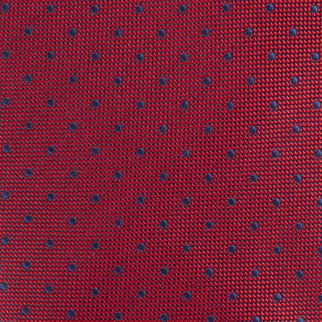 Red Micro Spot Tie – The Tie Store