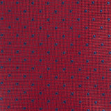 Red Micro Spot Tie
