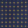 Navy & Yellow Flower Spot Silk Tie