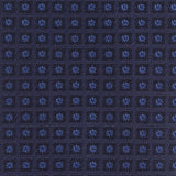 Navy & Light Blue Classic Floral Spot Silk Tie