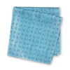 Turquoise Micro Paisley Woven Silk Handkerchief